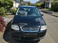 Gebraucht VW Touran 115 PS (84 kW) 2006 Schwarz Van / Kleinbus