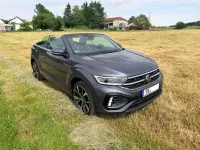 Gebraucht VW T-Roc Cabriolet R-line 150 PS (110 kW) 2023 Grau Cabrio