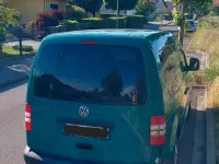 Gebraucht VW Caddy 75 PS (55 kW) 2012 Grün Van / Kleinbus