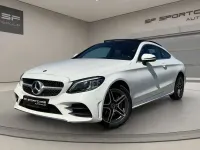 Gebraucht Mercedes C220 AMG 194 PS (142 kW) 2020 Weiß Coupé