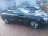 Gebraucht Mercedes CLK200 160 PS (117 kW) 2003 Schwarz Cabrio