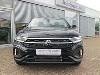 Gebraucht VW T-Roc Cabriolet R-line 150 PS (110 kW) 2025 Deep black perleffekt schwarz Cabrio