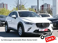 Gebraucht Mazda CX-3 Exclusive-Line 120 PS (88 kW) 2017 Weiß SUV
