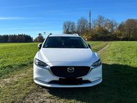 Gebraucht Mazda 6 Sports-Line 194 PS (142 kW) 2019 Weiß Kombi
