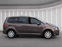 Gebraucht VW Touran Cup 140 PS (102 kW) 2015 Braun Van / Kleinbus