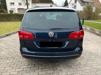 Gebraucht VW Sharan Style 170 PS (125 kW) 2012 Blau Van / Kleinbus