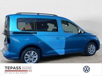 Neu VW Caddy Life 122 PS (89 kW) 2025 Blau Van / Kleinbus