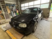 Gebraucht VW Golf 105 PS (77 kW) 2002 Schwarz Cabrio