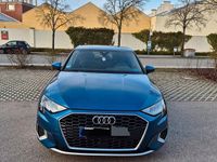 Gebraucht Audi A3 Advanced 150 PS (110 kW) 2022 Blau Limousine