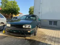 Gebraucht VW Golf Cabriolet 90 PS (66 kW) 1995 Grün Cabrio