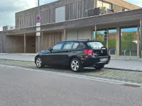 Gebraucht BMW 116 116 PS (85 kW) 2012 Schwarz Kleinwagen