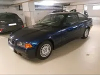 Brugt BMW 318 140 HK (102 kW) 1993 Blå Coupe
