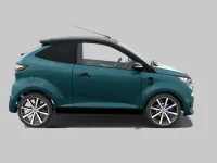 Neu Aixam Coupe GTI 2026 Blau Coupé