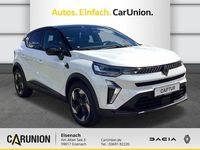 Gebraucht Renault Captur Techno 139 PS (102 kW) 2024 Perlmuttweiß metallic, black pearlschwarz metall SUV