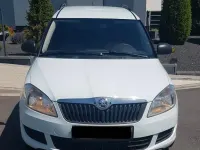 Gebraucht Skoda Roomster 75 PS (55 kW) 2015 Weiß Van / Kleinbus