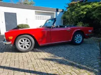 Gebraucht Triumph TR6 137 PS (100 kW) 1975 Rot Cabrio