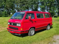 Gebraucht VW Multivan 69 PS (50 kW) 1988 Rot Van / Kleinbus