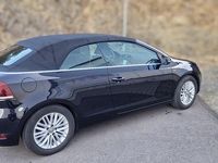 Gebraucht VW Golf Cabriolet LOUNGE 105 PS (77 kW) 2015 Schwarz Cabrio