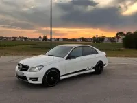 Gebraucht Mercedes C350 AMG 265 PS (194 kW) 2012 Weiß Limousine