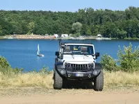 Gebraucht Jeep Wrangler Unlimited Rubicon 284 PS (208 kW) 2014 Weiß SUV
