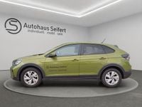 Gebraucht VW Taigo Basis 95 PS (69 kW) 2022 Visual green metallic (metallic) SUV