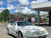 Gebraucht Mercedes SL500 306 PS (225 kW) 2003 Weiß Cabrio