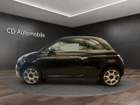 Gebraucht Fiat 500 Lounge 69 PS (50 kW) 2012 Schwarz Cabrio