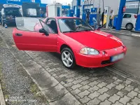 Gebraucht Honda CR-X 125 PS (91 kW) 1993 Rot Cabrio