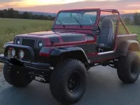 Gebraucht Jeep Wrangler 121 PS (88 kW) 1988 Rot SUV