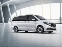 Gebraucht Mercedes EQV300 150 kW (204 PS) 2021 Bergkristallweiß metallic Van / Kleinbus