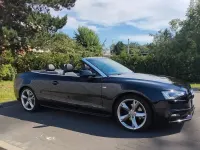 Gebraucht Audi A5 Cabriolet Ambiente 170 PS (125 kW) 2012 Schwarz Cabrio
