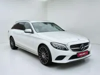 Gebraucht Mercedes C200 Avantgarde 160 PS (117 kW) 2019 Polarweiss Kombi