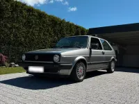 Gebraucht VW Golf II 69 PS (50 kW) 1990 Silber Kleinwagen