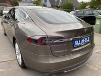 gebraucht Tesla Model S 90D Supercharging free 4x4 Leder Pano 7-Sitzer SUC Luftfederung