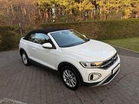Gebraucht VW T-Roc Cabriolet 110 PS (80 kW) 2023 Weiß Cabrio