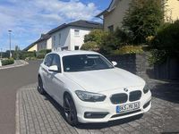 Gebraucht BMW 116 M Sport 109 PS (80 kW) 2015 Weiß Kleinwagen