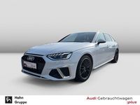 Gebraucht Audi A4 S-Line 204 PS (150 kW) 2024 Gletscherweiß metallic Kombi