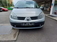 Gebraucht Renault Scénic II Expression 113 PS (83 kW) 2003 Grau metallic Van / Kleinbus