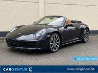 Gebraucht Porsche 911 Carrera 4S Cabriolet 420 PS (308 kW) 2017 Tiefschwarz (metallic) Cabrio