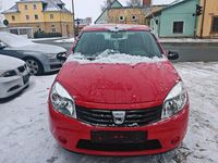 Gebraucht Dacia Sandero Lauréate 75 PS (55 kW) 2010 Rot Limousine
