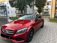 Gebraucht Mercedes C180 156 PS (114 kW) 2017 Rot Limousine