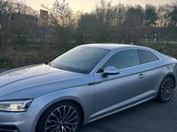 Second-hand Audi A5 S-Line 190 CP (139 kW) 2018 Argintiu Coupe