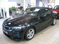 Gebraucht BMW 218 M Sport 136 PS (100 kW) 2018 Schwarz Cabrio