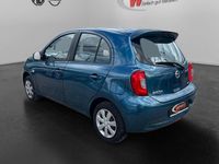 Gebraucht Nissan Micra Acenta 80 PS (58 kW) 2014 M) (blau Kleinwagen