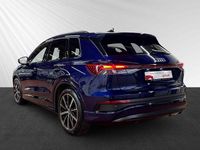 Gebraucht Audi Q4 e-tron S-Line 150 kW (204 PS) 2022 Navarrablau metallic (blau) SUV