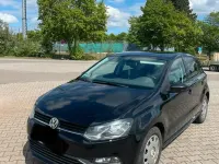 Gebraucht VW Polo 90 PS (66 kW) 2015 Schwarz Kleinwagen
