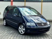 Gebraucht VW Sharan United 140 PS (102 kW) 2008 Blau Van / Kleinbus