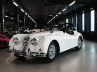 Gebraucht Jaguar XK 212 PS (155 kW) 1956 Weiß Cabrio