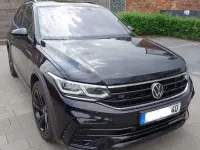 Gebraucht VW Tiguan R-line 150 PS (110 kW) 2021 Schwarz SUV
