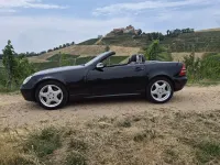 Gebraucht Mercedes SLK320 218 PS (160 kW) 2000 Schwarz Cabrio